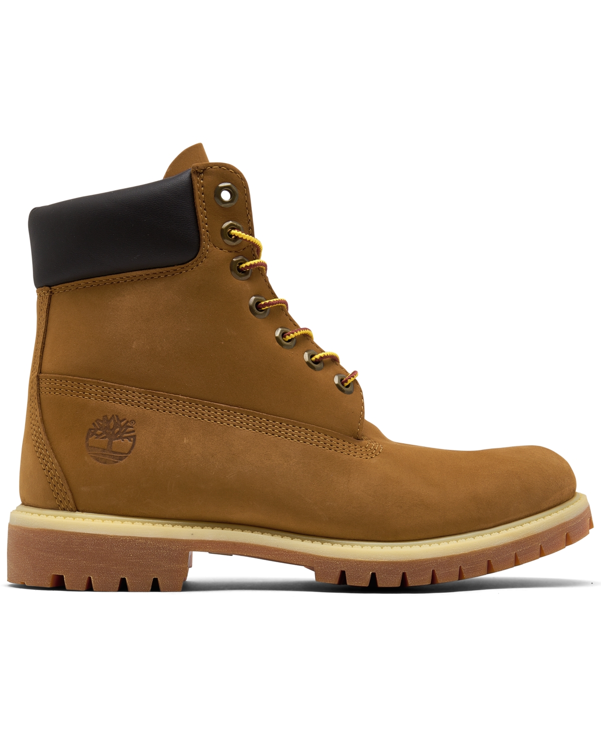 Shop Timberland Men's 6" Premium Water-resistant Boots From Finish Line In Dark Wheat Nubuck