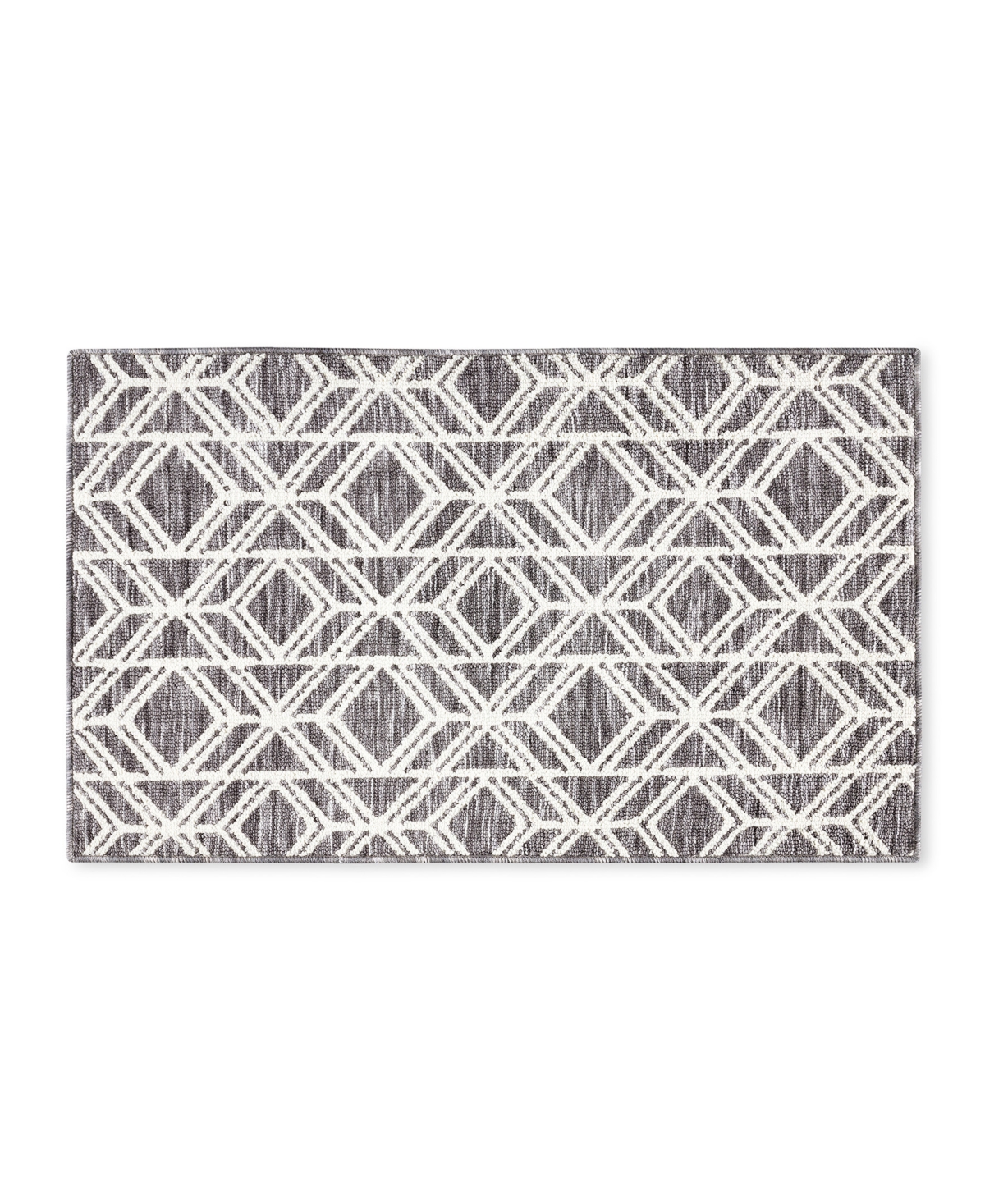 Town & Country Living Everyday Walker Everwash Kitchen Mat E002 2' X 3'4" Area Rug In Slate