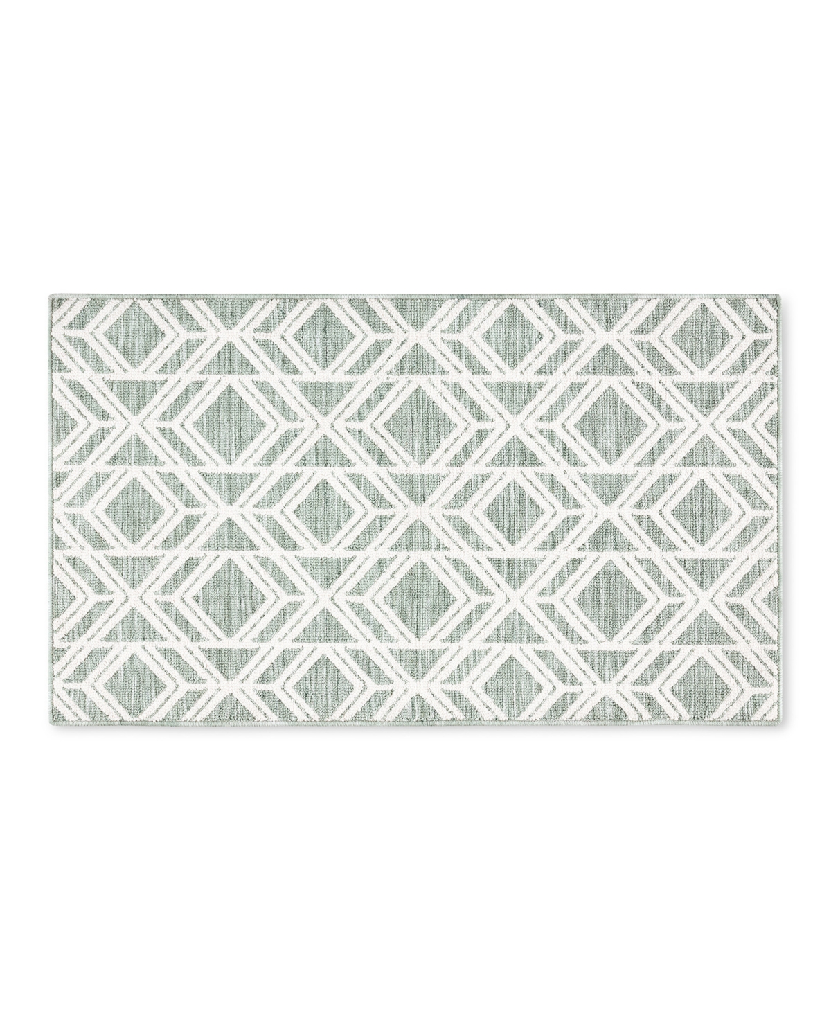 Town & Country Living Everyday Walker Everwash Kitchen Mat E002 2' X 3'4" Area Rug In Sage