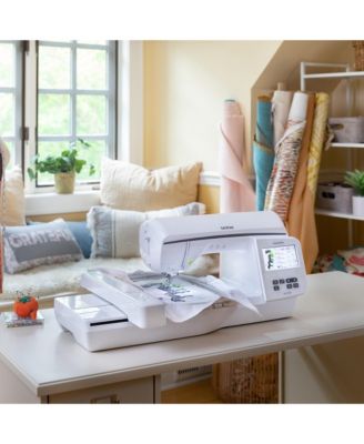 NQ1700E 6" x 10" Computerized Embroidery Machine With Software & Magnetic 5x7 Hoop