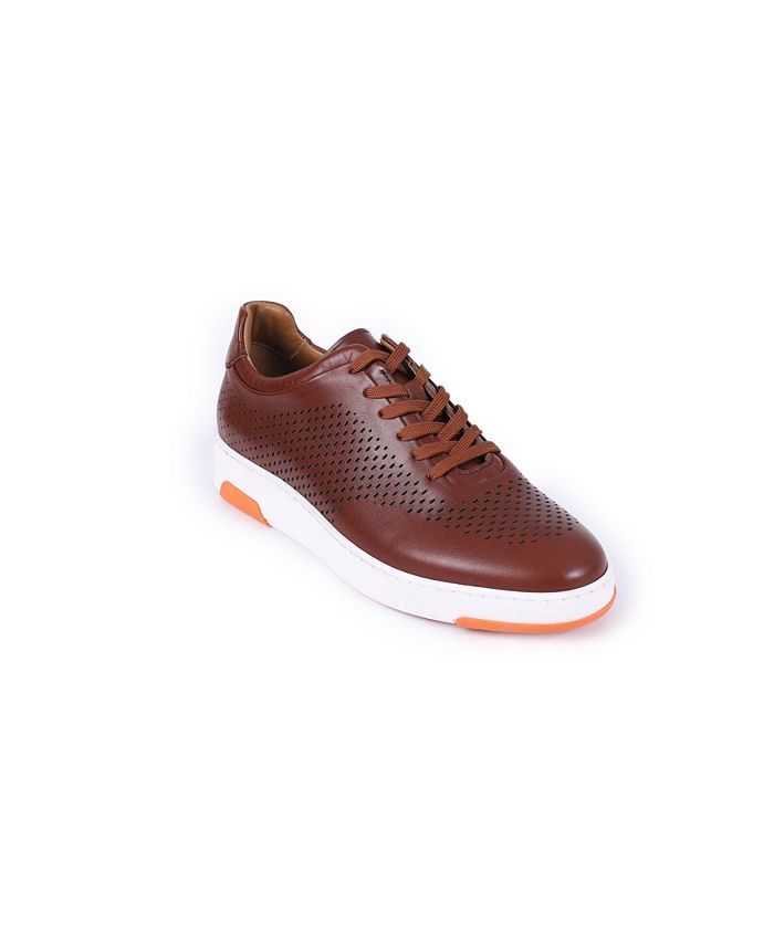Miramar Laser Detailed Leather Men s Fashion Comfort Sneakers