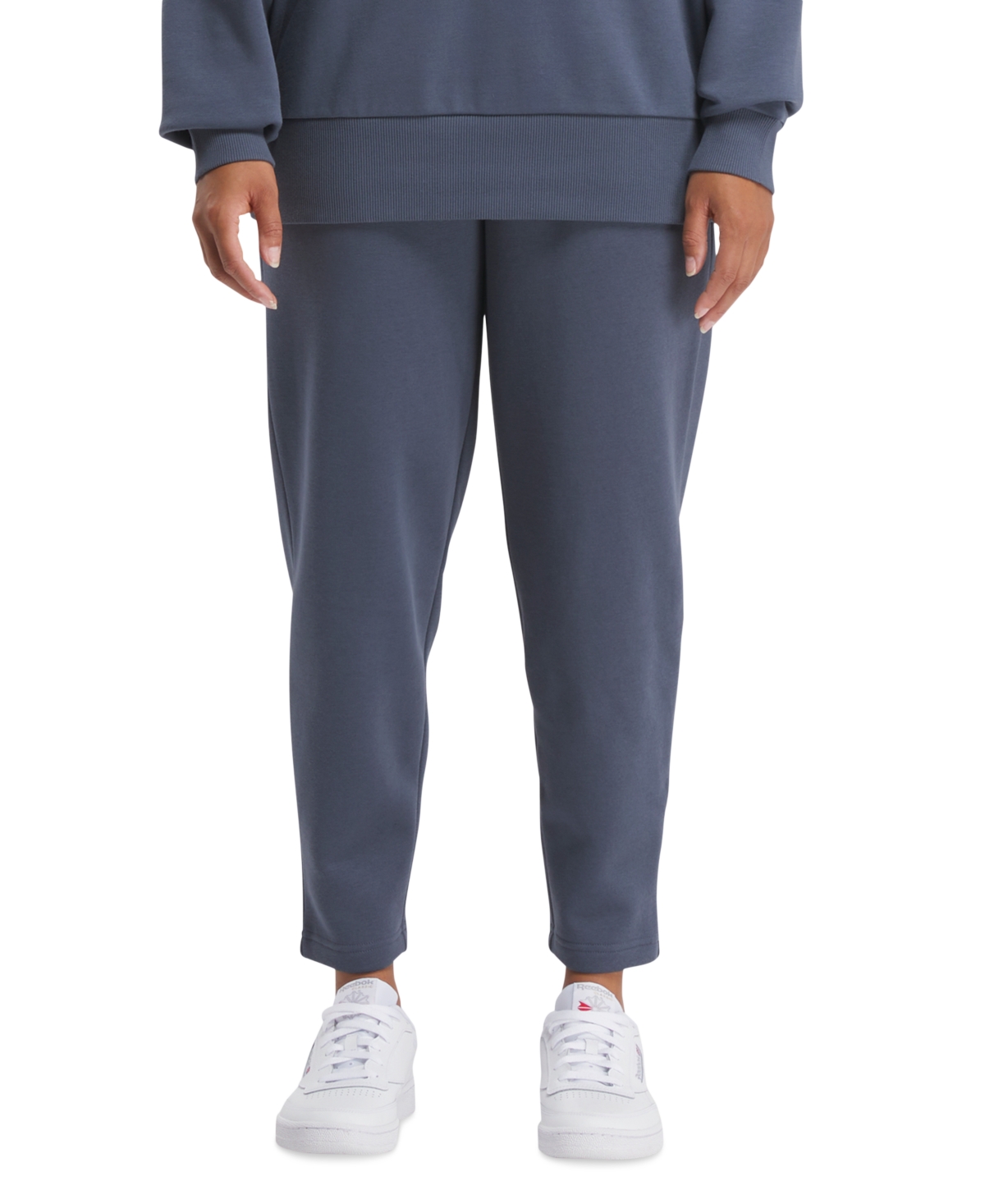 Women's Lux Fleece Mid-Rise Pull-On Jogger Sweatpants - East Coast Blue
