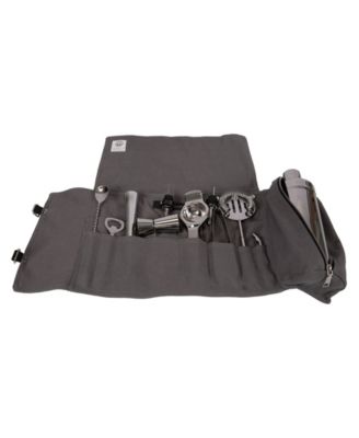 Barkeep Bar Tool Roll up Kit, Set of 12