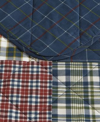 Madrona Plaid Reversible 2-Piece Quilt Set, Twin