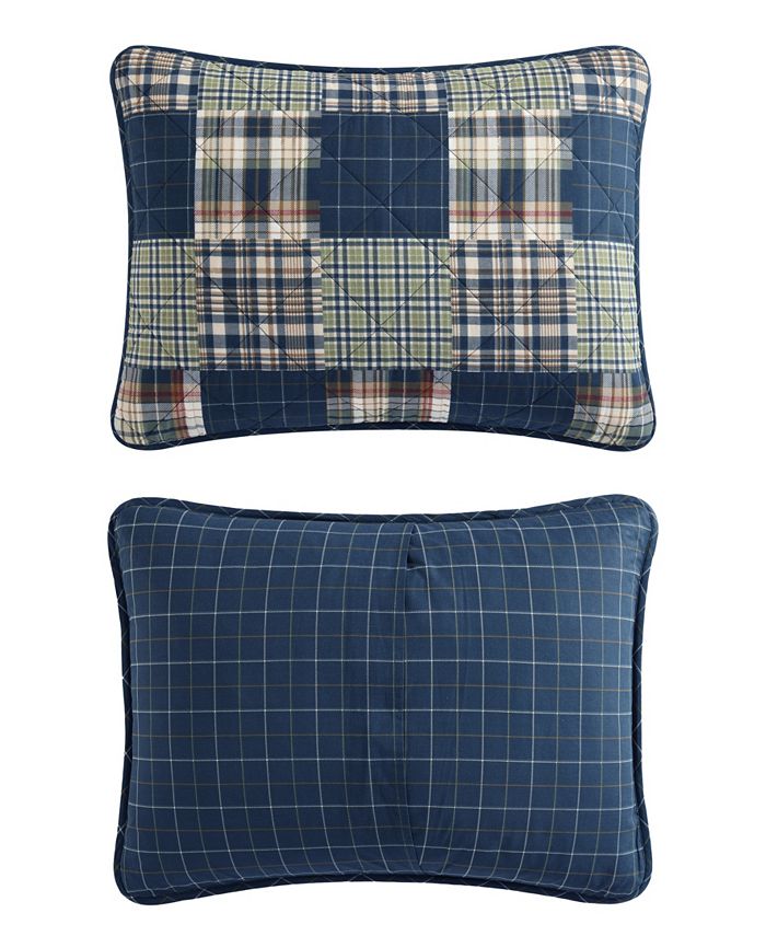 Eddie Bauer Madrona Plaid Reversible Quilt Set, Full/Queen Macy's