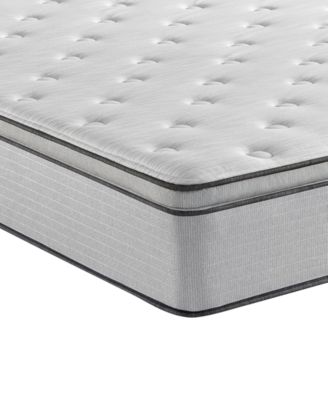Beautyrest BR800 13.5" Plush Pillow Top Mattress Set- Queen Split