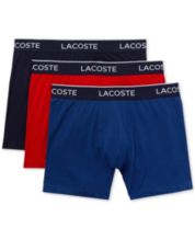 Lacoste Boxer Briefs 3-Pack Casual Lifestyle All Over Print Croc