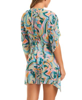 Jessica Simpson Women's Chiffon Swim Cover-Up - Macy's