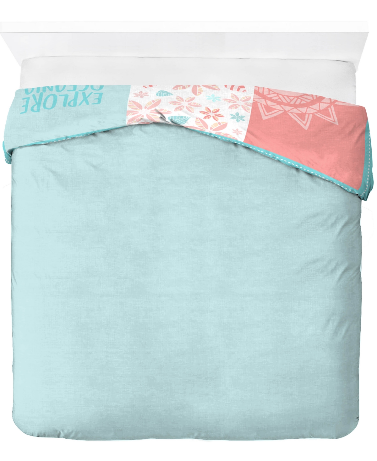 MOANA MOANA SKY SEA 7 PIECE COMFORTER SET, QUEEN 