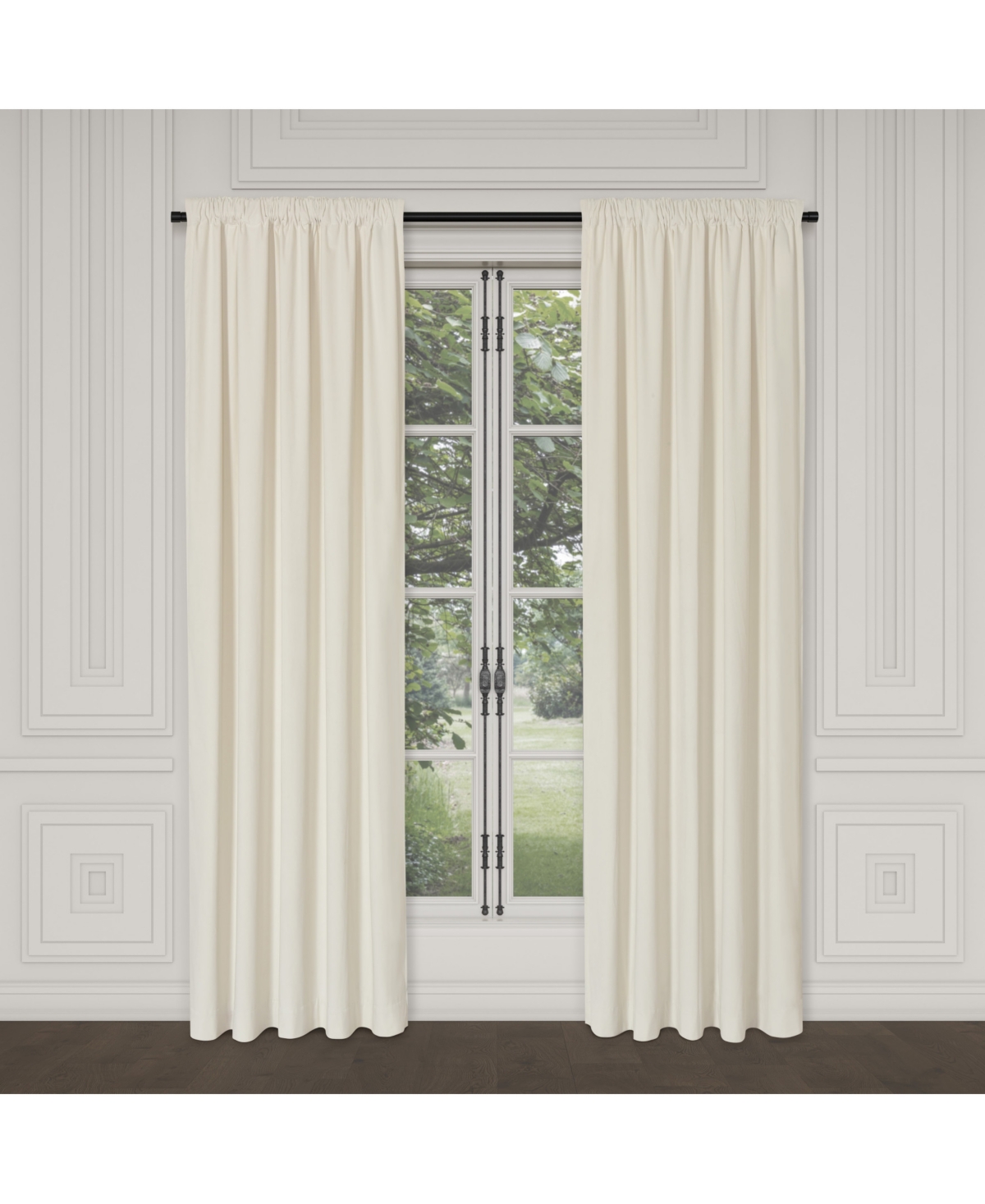 Townsend Window Panel, 50" x 108" - Terracotta