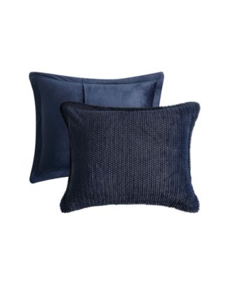 Faux Fur to Mink Reversible 3 Piece Comforter Set, King