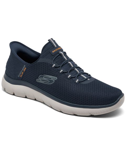 Мужские кроссовки Skechers Slip-ins- Summits - High Range Casual, цвет: Тёмно-синий