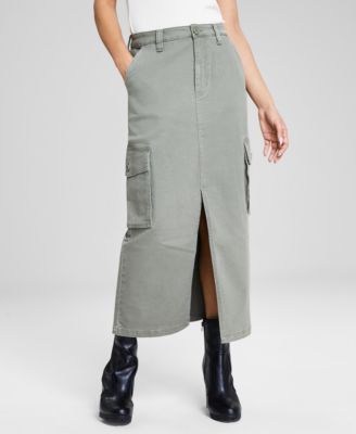 And Now This Women's Cargo Maxi Skirt, Created for Macy's