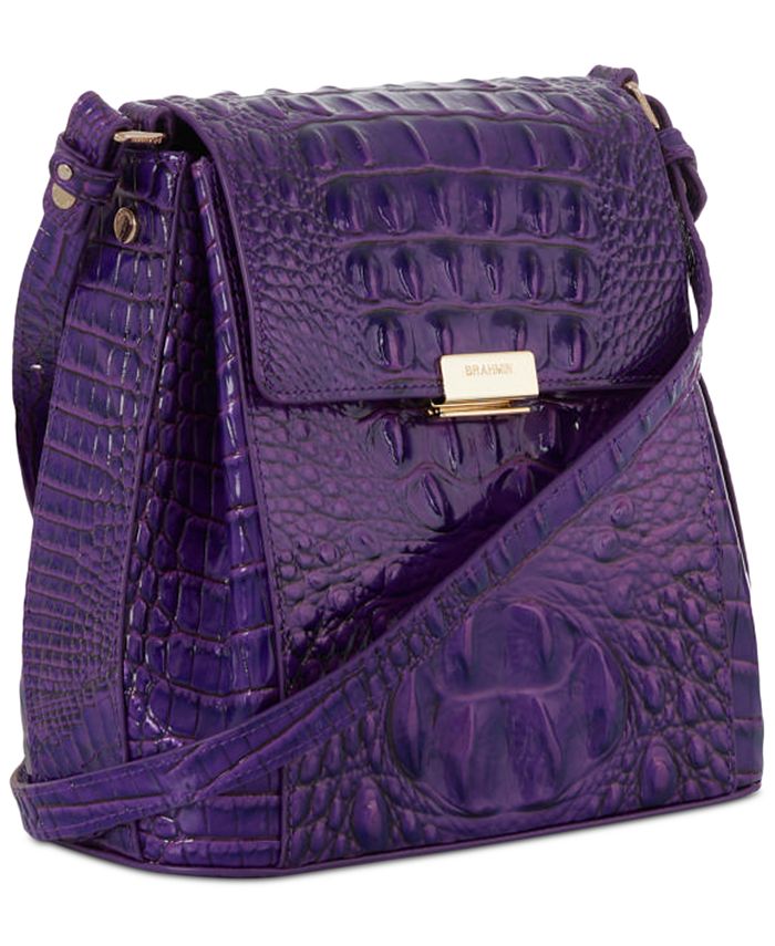 Brahmin Melbourne Margo Embossed Leather Crossbody Macy's