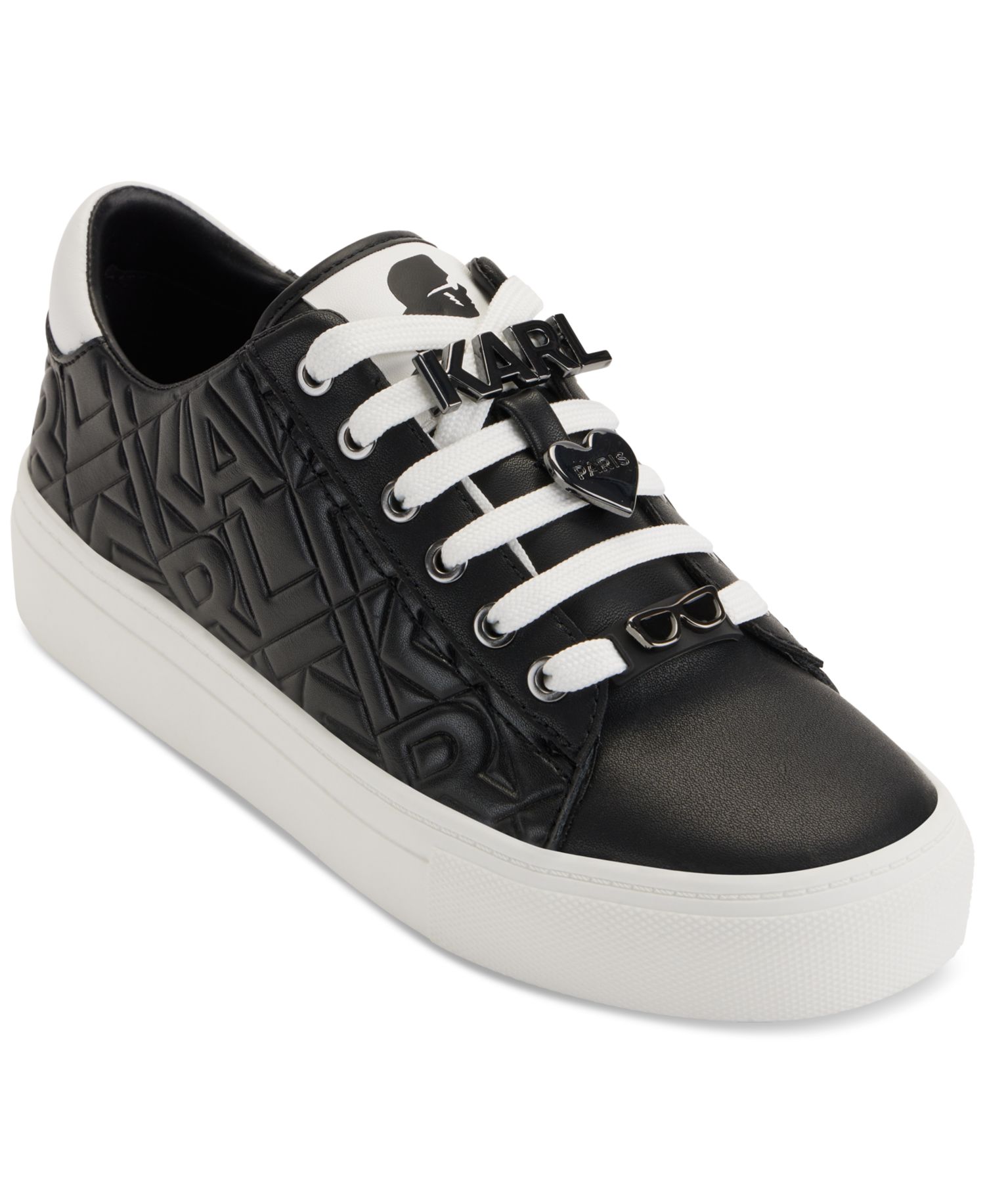 Women's Cate Karl Box Lace-Up Low-Top Sneakers