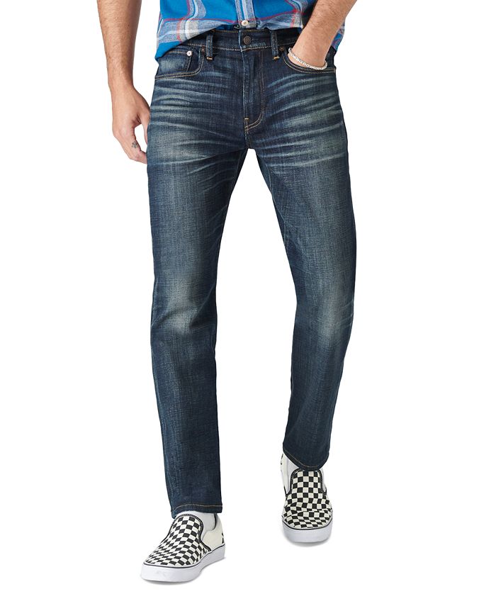 Lucky Brand Men's 223 Straight Coolmax Mid-Rise Jeans - Macy's