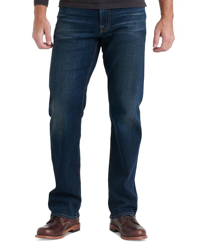 Buy Blue Mid Rise Scott Straight Fit Jeans for Men Online at Selected Homme