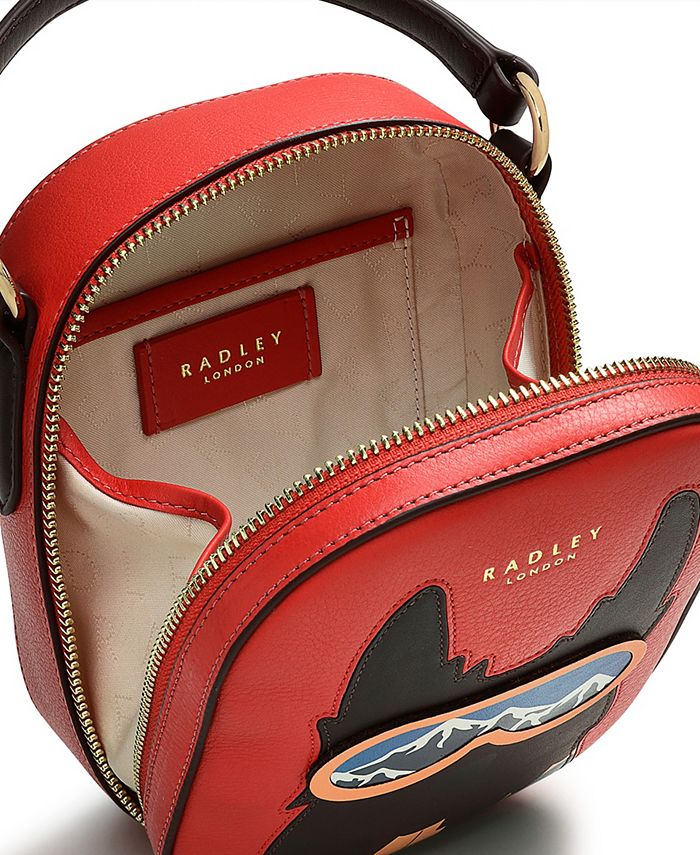 Radley London Radley Ski Leather Mini Zip Top Crossbody Macy's