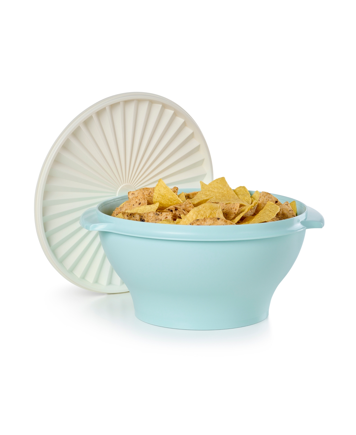 Tupperware Heritage 17.25 Cup Vintage Bowl In Aqua