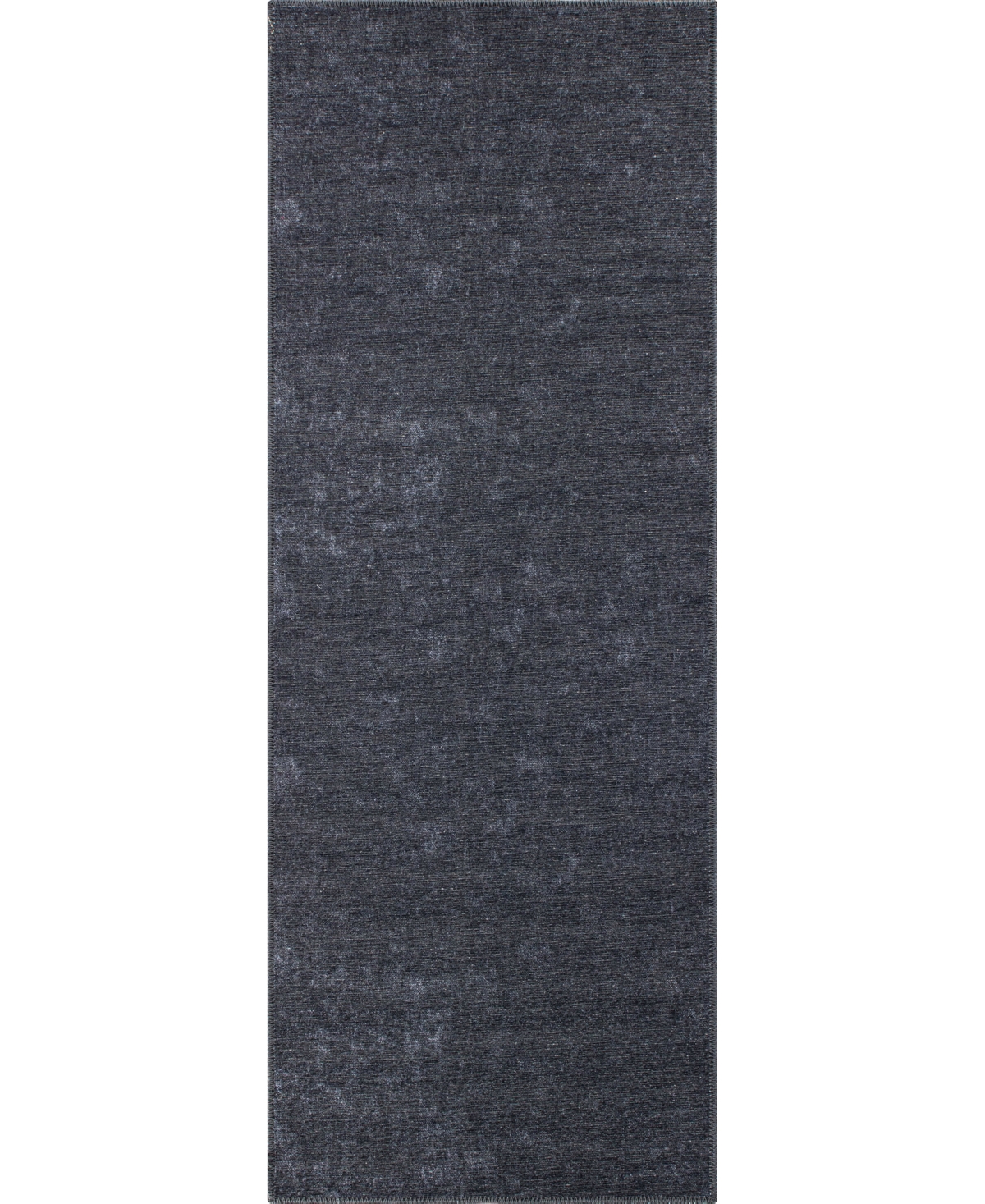 Main Street Rugs Lecco 5084 2'6" X 7' Runner Area Rug In Charcoal