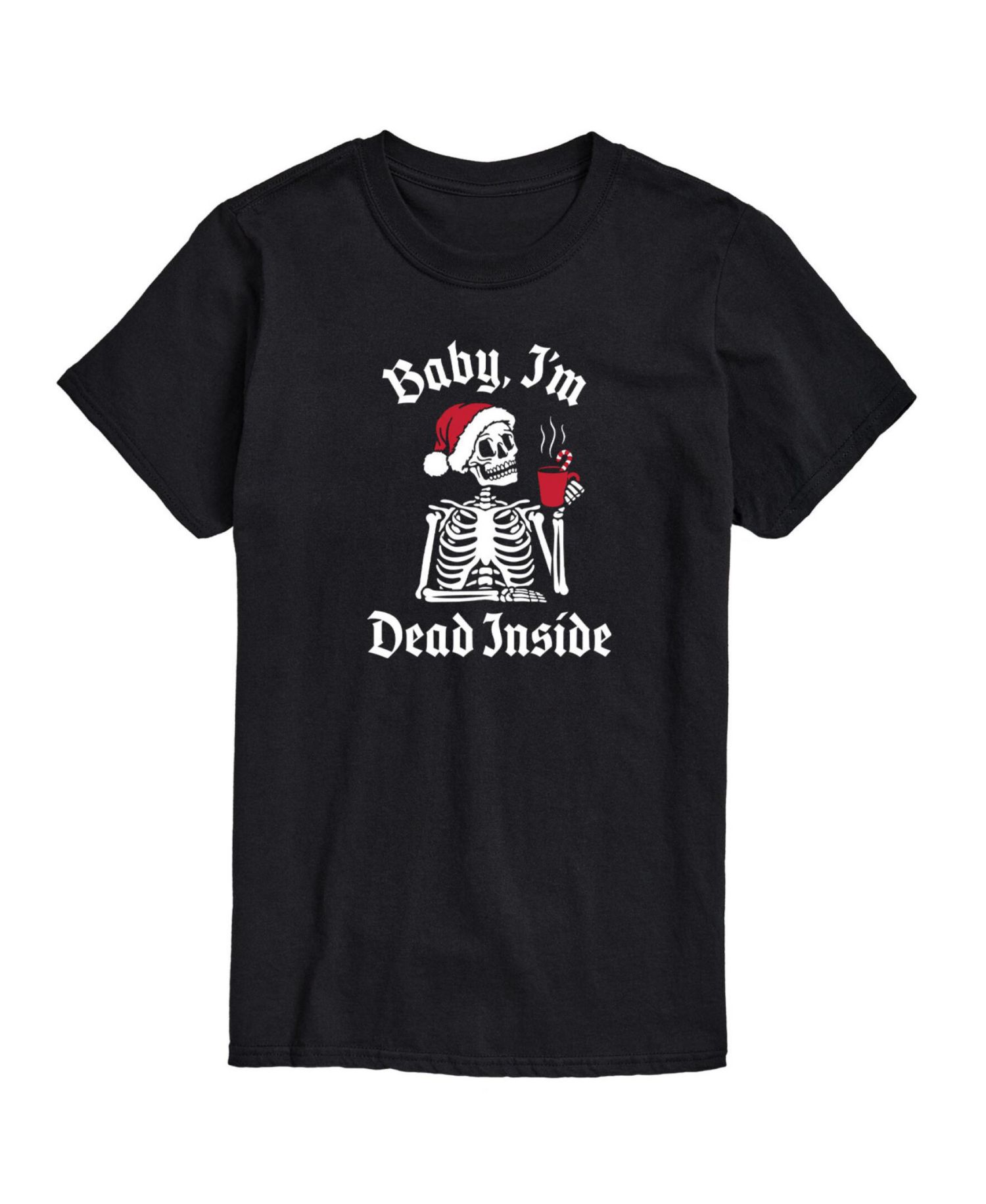 Men's Christmas Skeleton Short Sleeve T-shirt