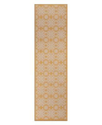 Main Street Rugs Bays Outdoor 119 2' x 7' Runner Area Rug - Macy's