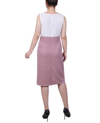 Petite Two Piece Jacket and Dress Set