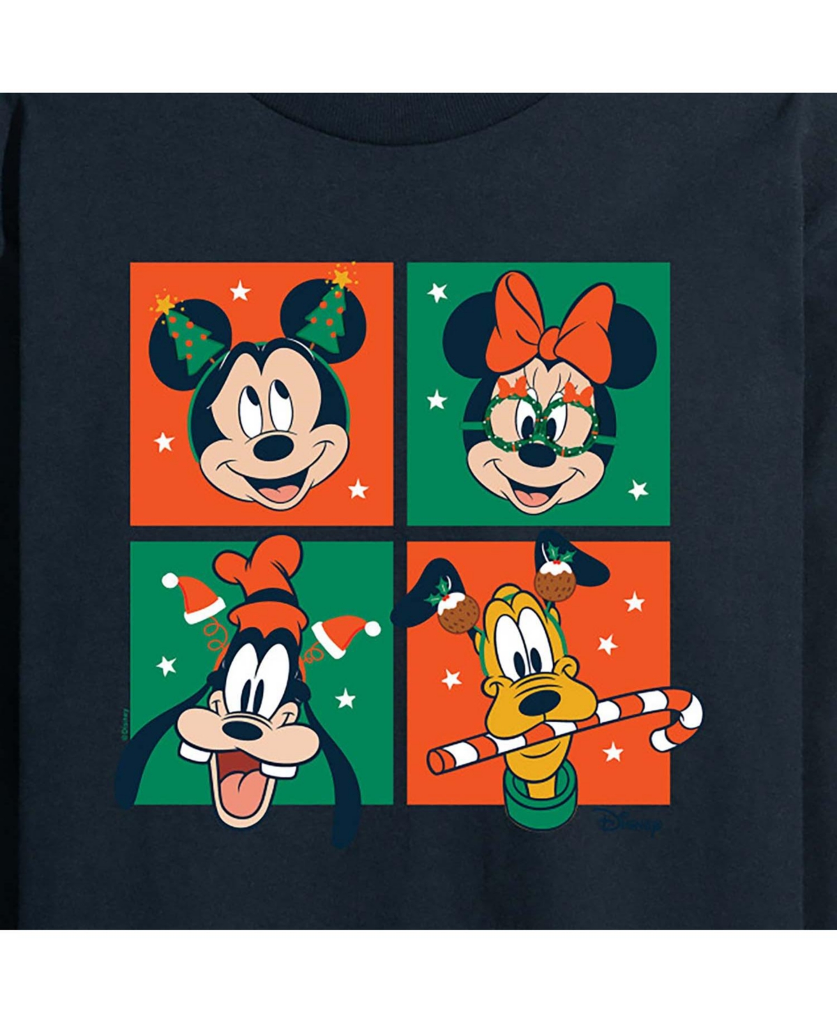 Airwaves Men's Disney Holiday Long Sleeves T-shirt