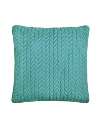 J by J Queen Cayman Quilted Decorative Pillow, 20" x 20"