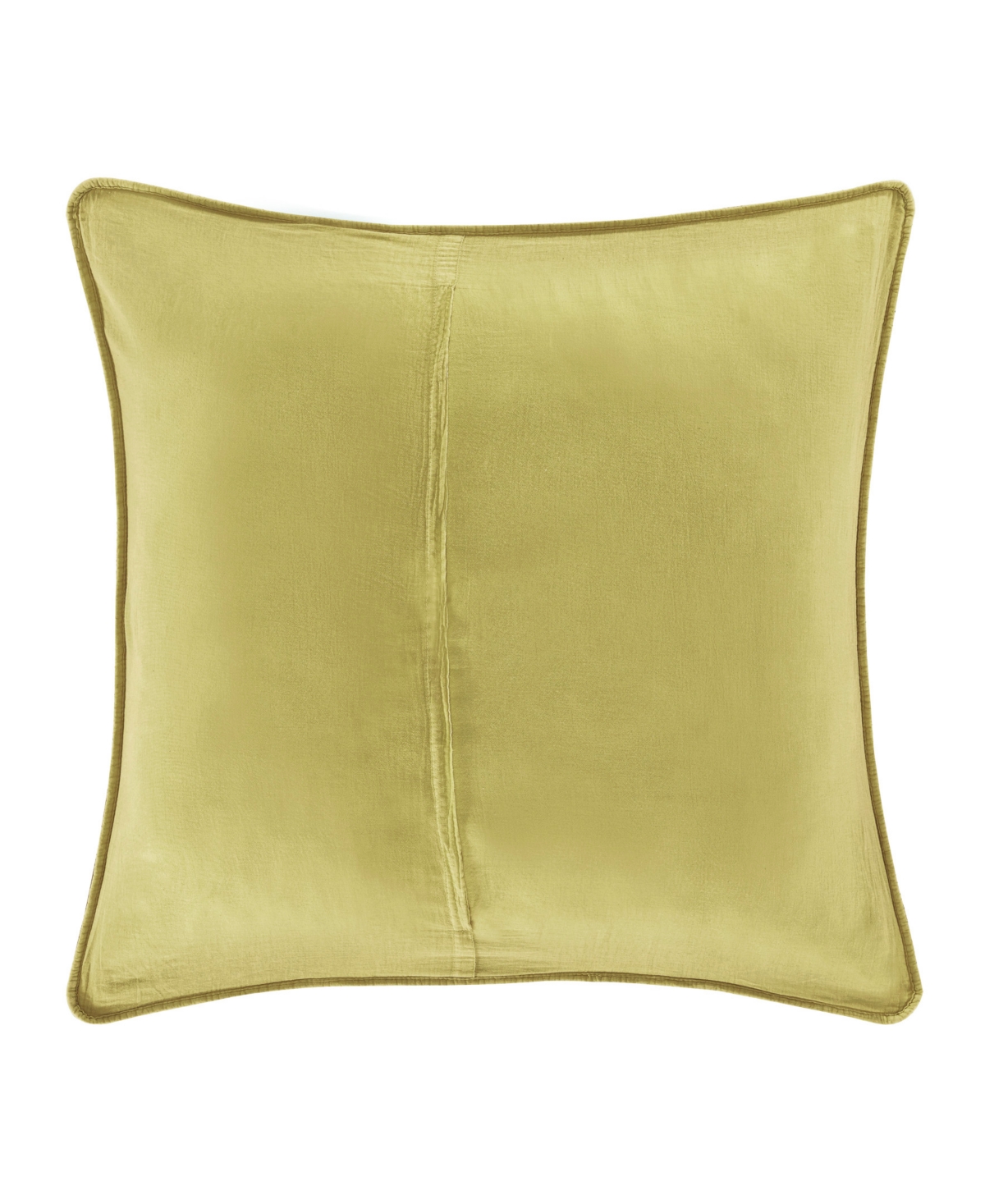 Cayman Quilted Sham, European - Chartreuse