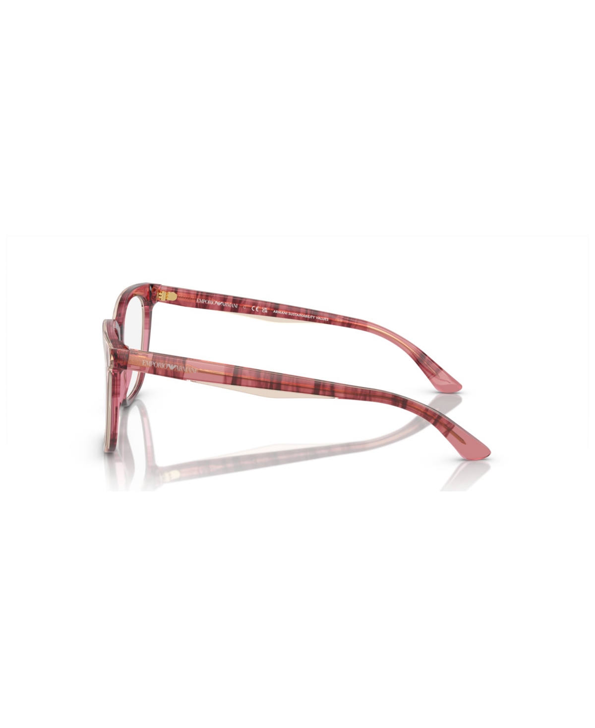 Emporio Armani Women's Eyeglasses, Ea3228 In Pink