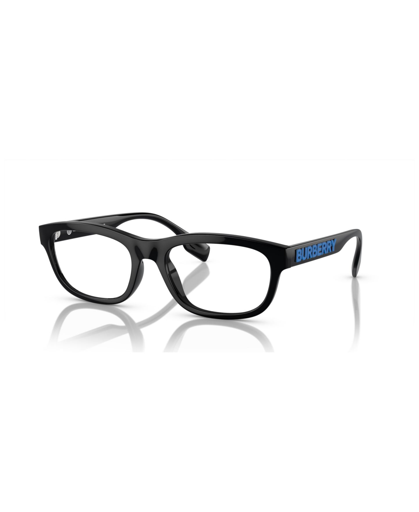 Мужские очки Burberry Man Irregular Plastic BE2385U Eyeglasses, цвет: Чёрный — фото 1