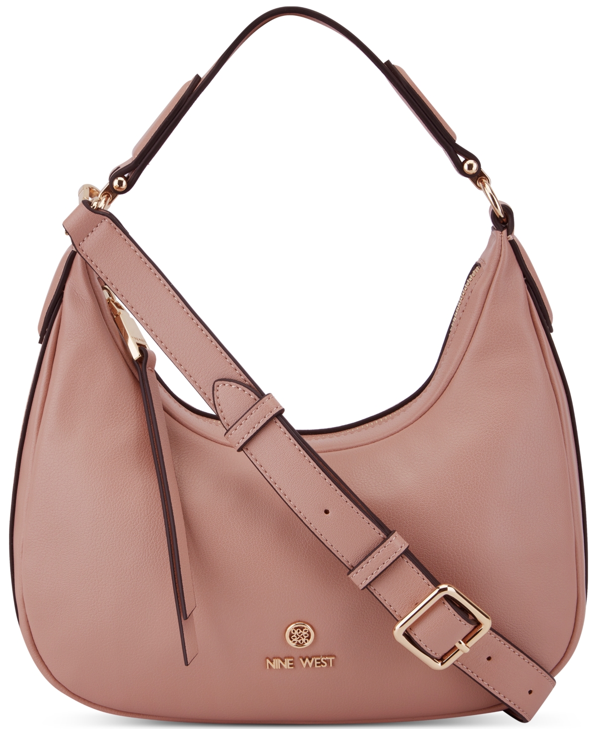 Nine West Saoirse Small Hobo Bag In Blushing