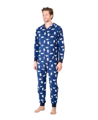 Sleep Hero Men s Novelty Fleece Onesie Macy s