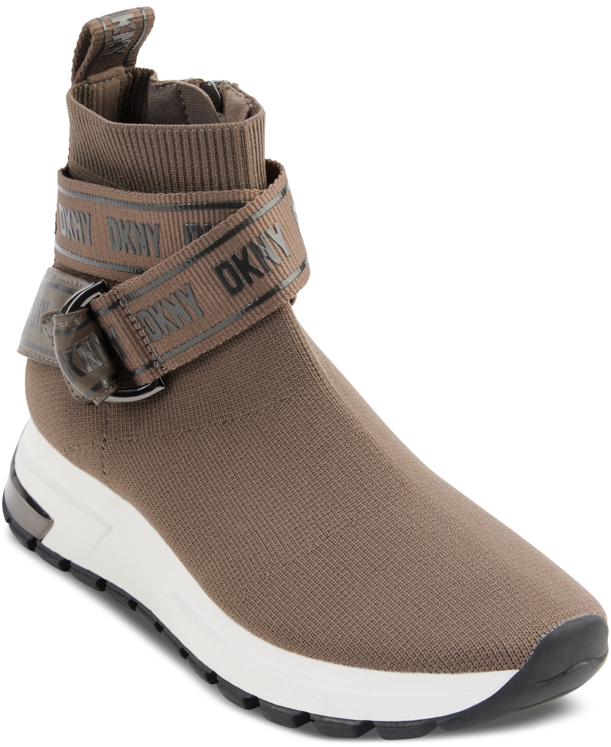 Dkny Women's Miley Stretch Slip-On Sock Sneakers