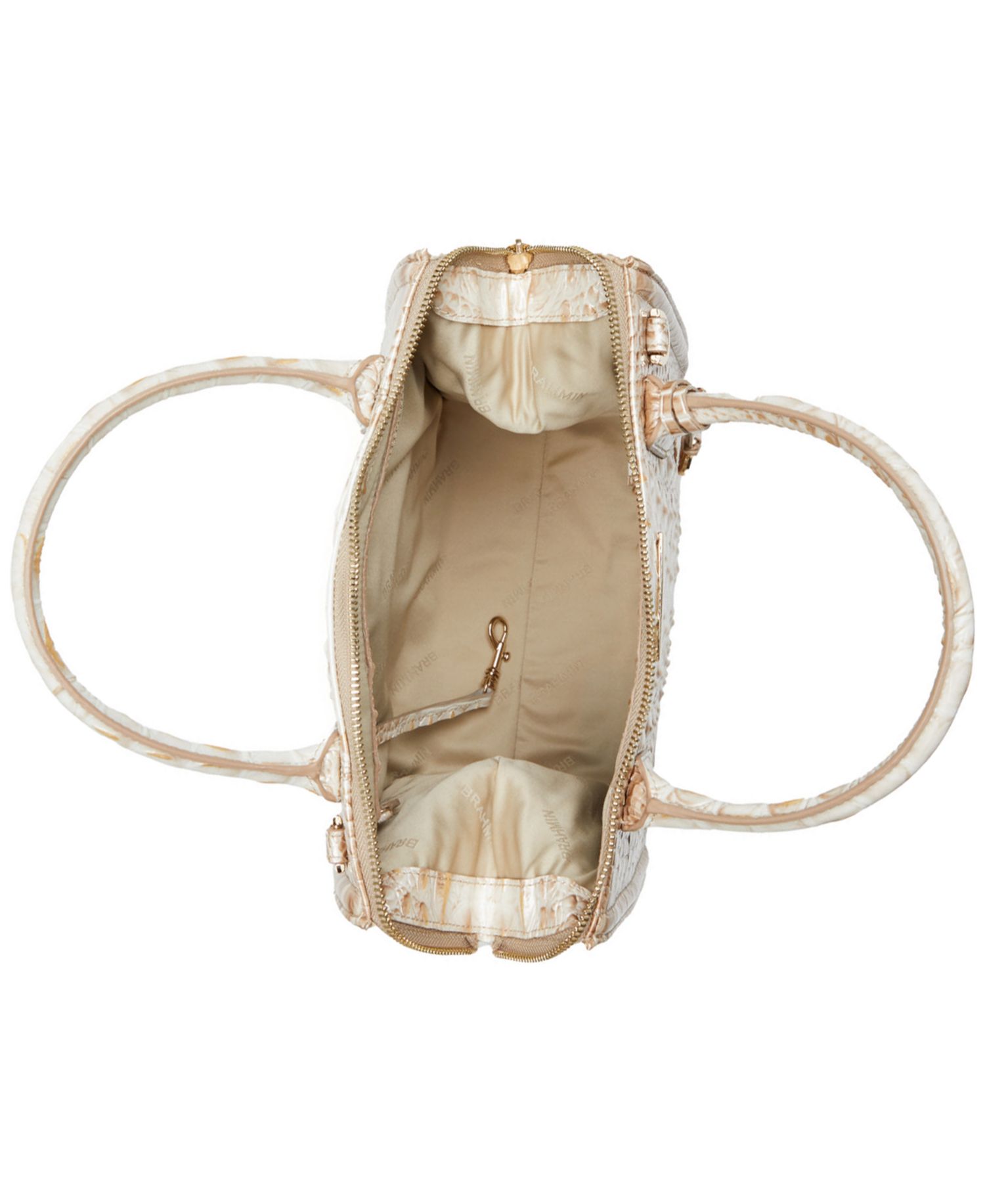Caroline Melbourne Medium Leather Satchel Bag