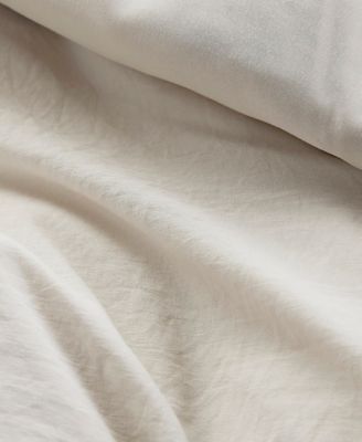 Porter Washed Pleated 3-Pc. Duvet Cover Set, Queen