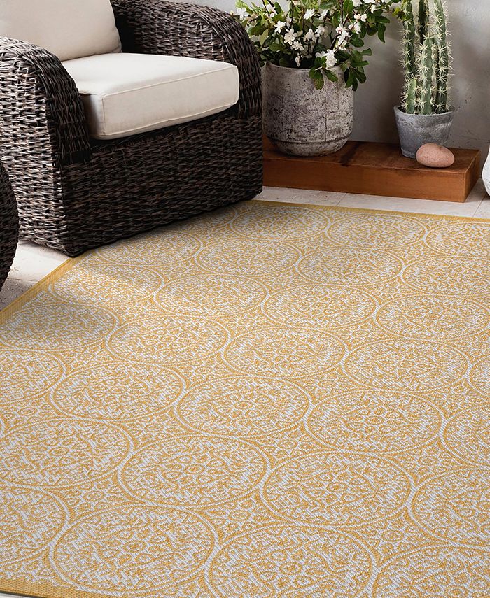 Main Street Rugs Bays Outdoor 121 2' x 3' Area Rug Macy's