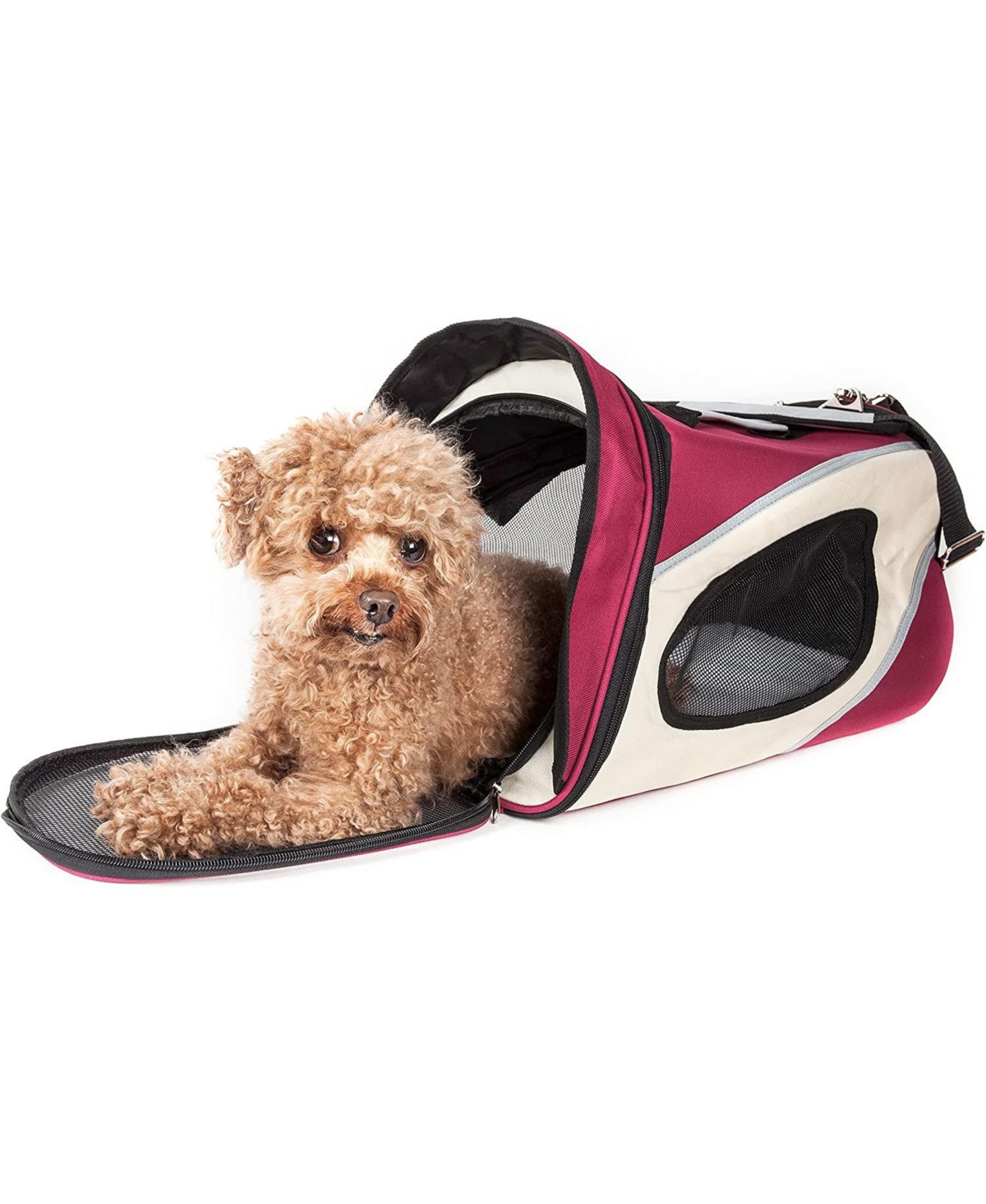 Airline Approved Phenom-Air Collapsible Pet Carrier - Red