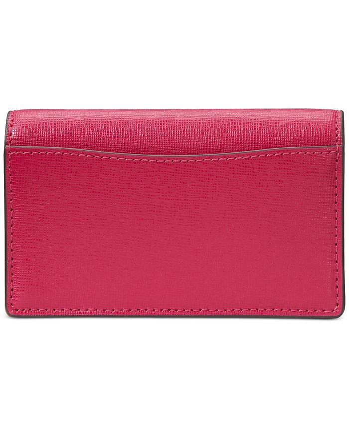 kate spade new york Pitter Patter Smooth Leather Bifold Snap Wallet ...