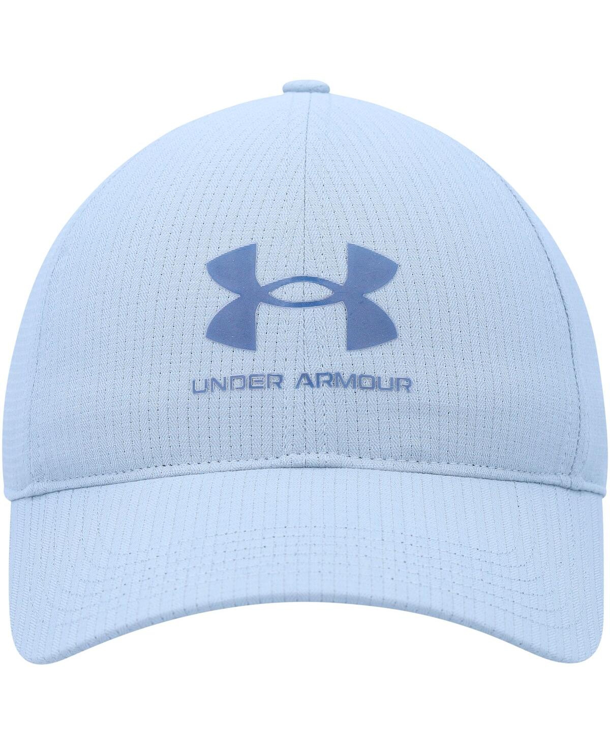 Shop Under Armour Men's  Light Blue Performance Adjustable Hat