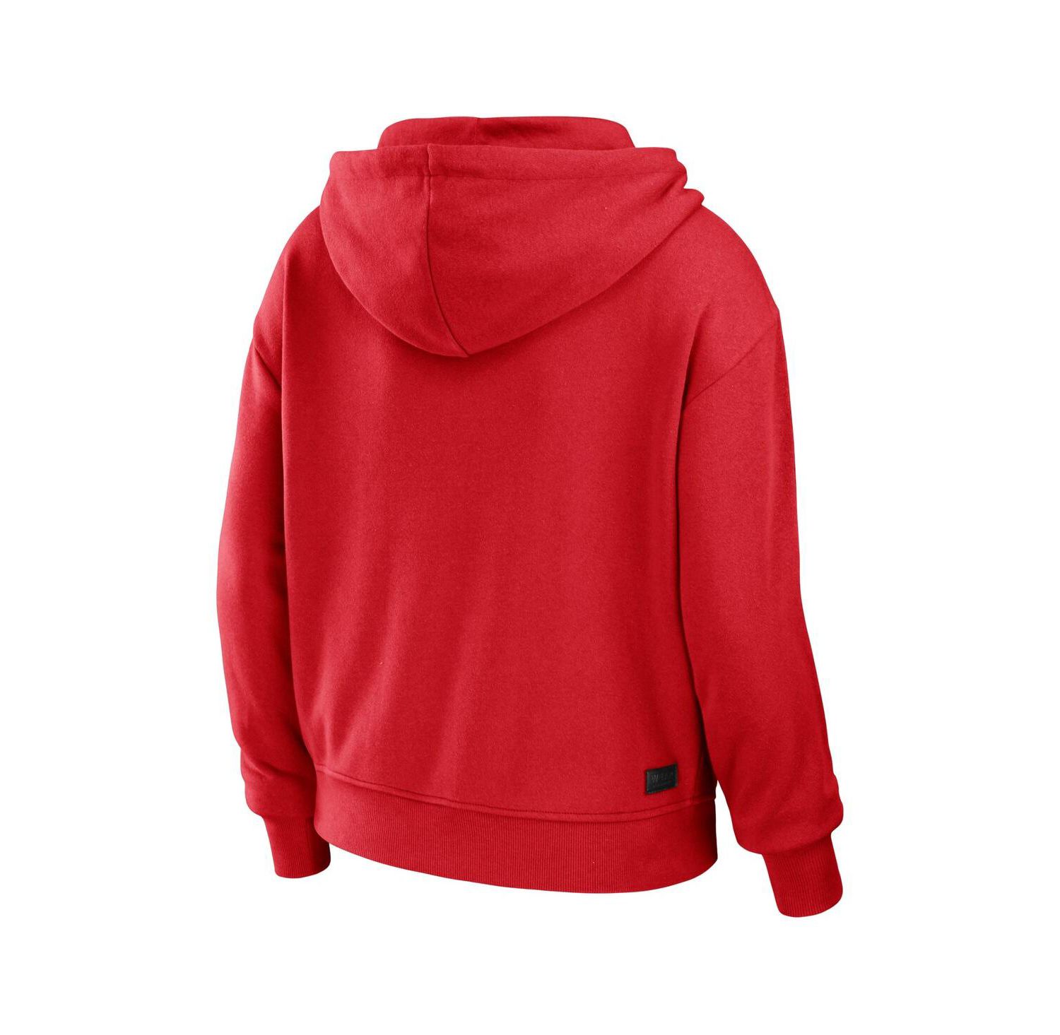 Women's Red, White St. Louis Cardinals Color Block Full-Zip Hoodie