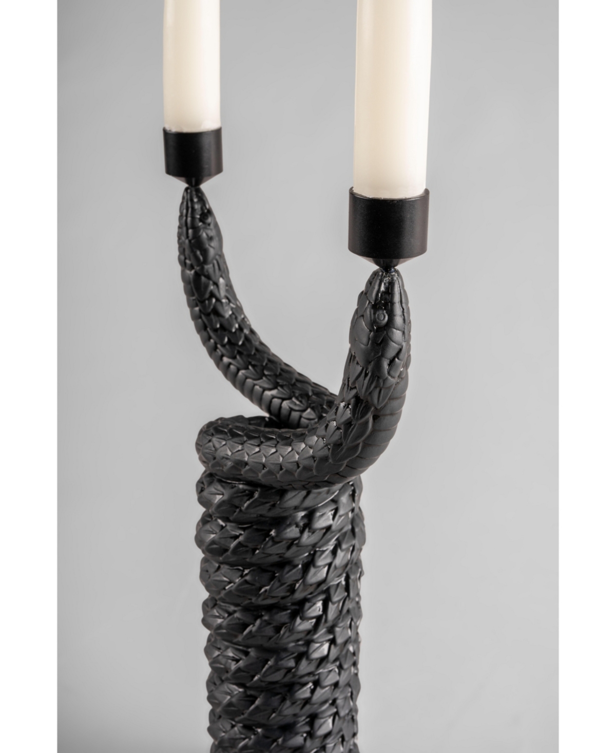 Lladrò Snakes Candleholder In Multi