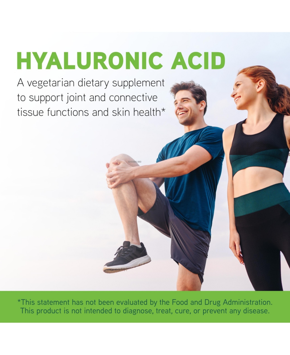 DaVinci Labs Hyaluronic Acid - Dietary Supplement to Support Joint, Cartilage and Skin Health - With Hyaluronic Acid, Sunflower Lecithin and Salvia Hi