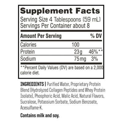 Amino Fuel Liquid Orange Rush - Caffeine Free Pre Workout & Post Workout Amino Energy Drink with BCAA & Collagen Peptides - Post Workout Recovery Drink, 16 fl oz