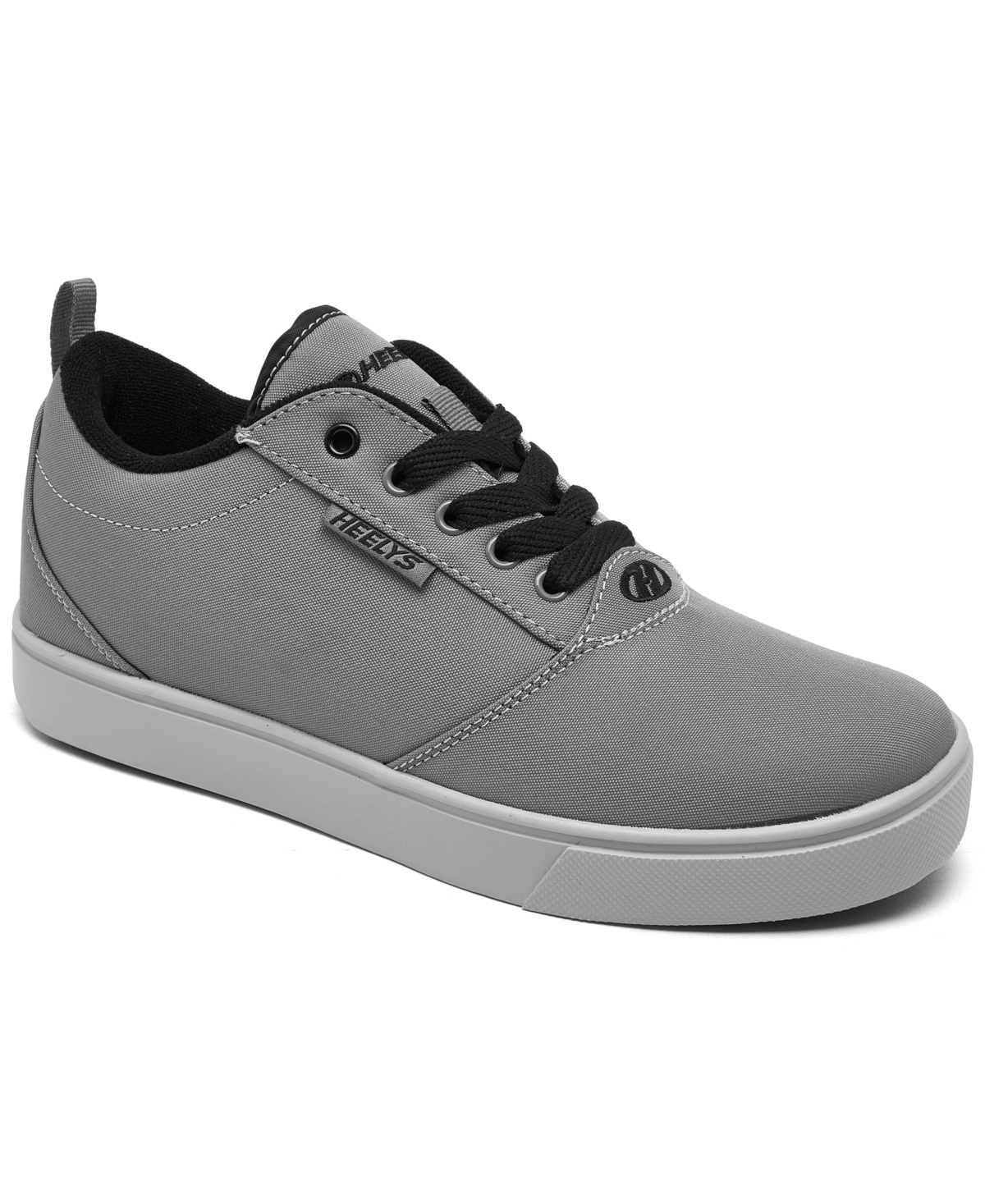 Heelys Big Kids Pro 20 Wheeled Skate Casual Sneakers From Finish Line In Gray,black