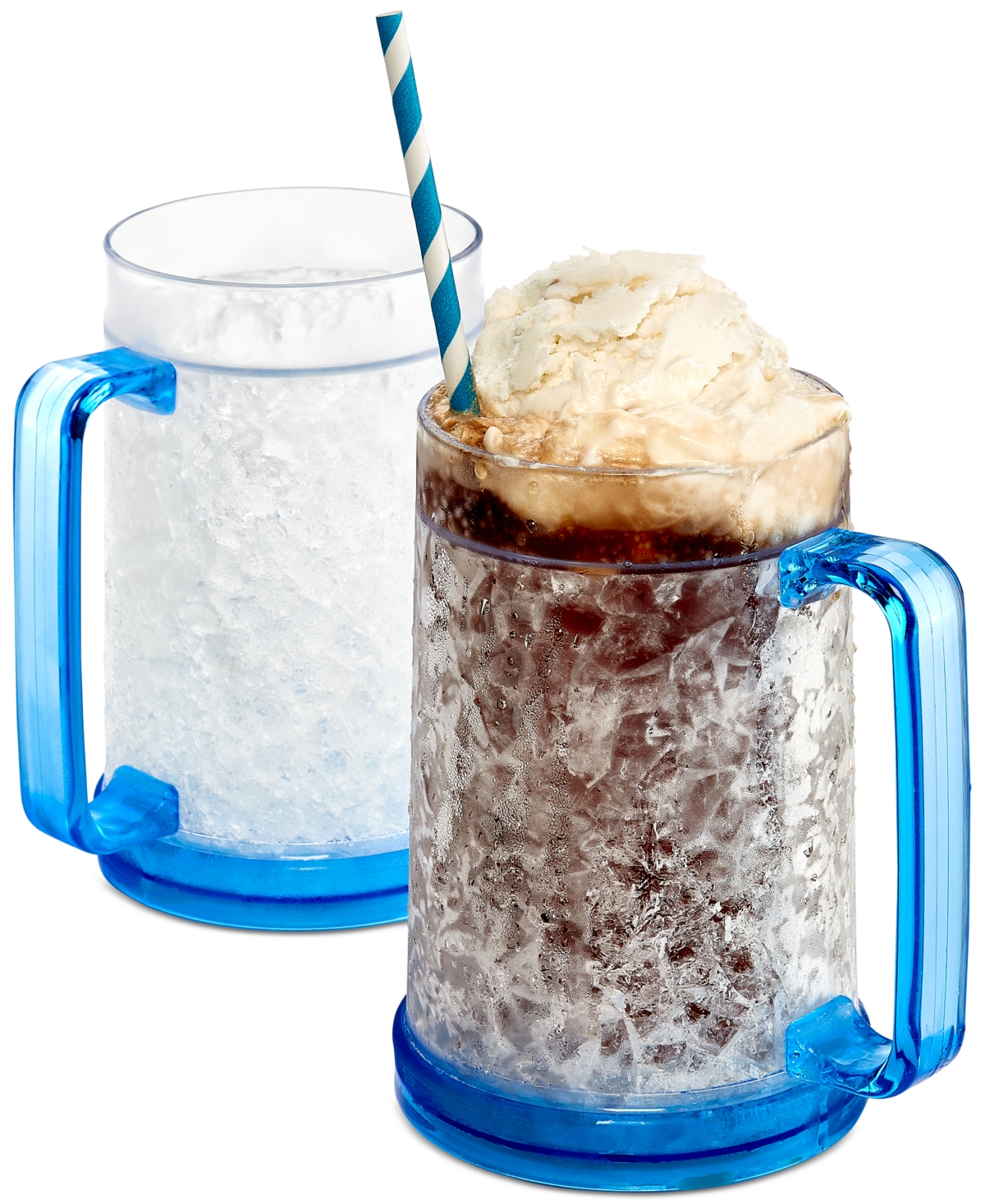 Shop The Cellar Set Of 2 Freezable Acrylic Mugs, Created For Macy's In No Color