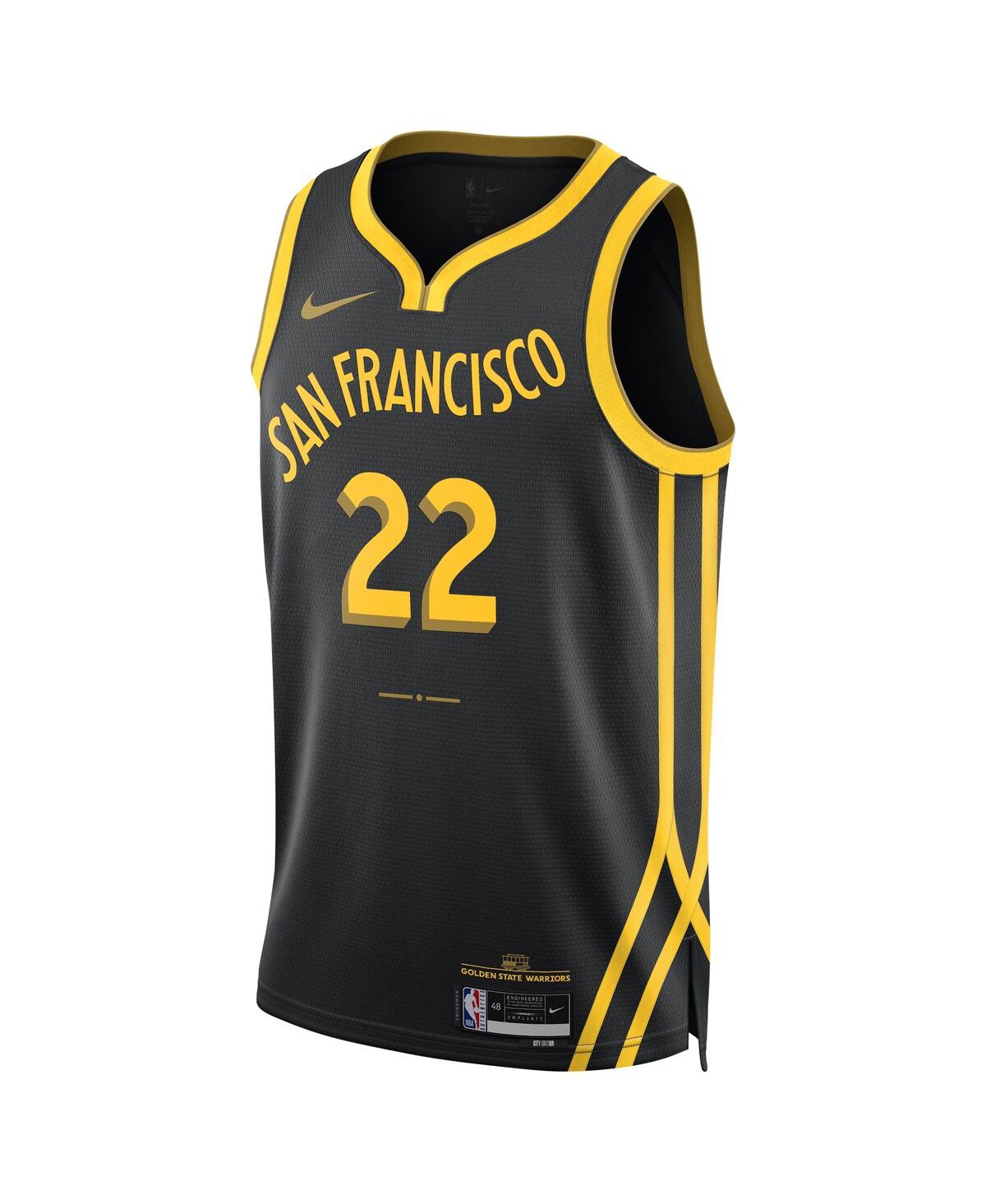 Men's and Women's Nike Andrew WigginsGolden State Warriors 2023/24 Swingman Jersey - City Edition - Black