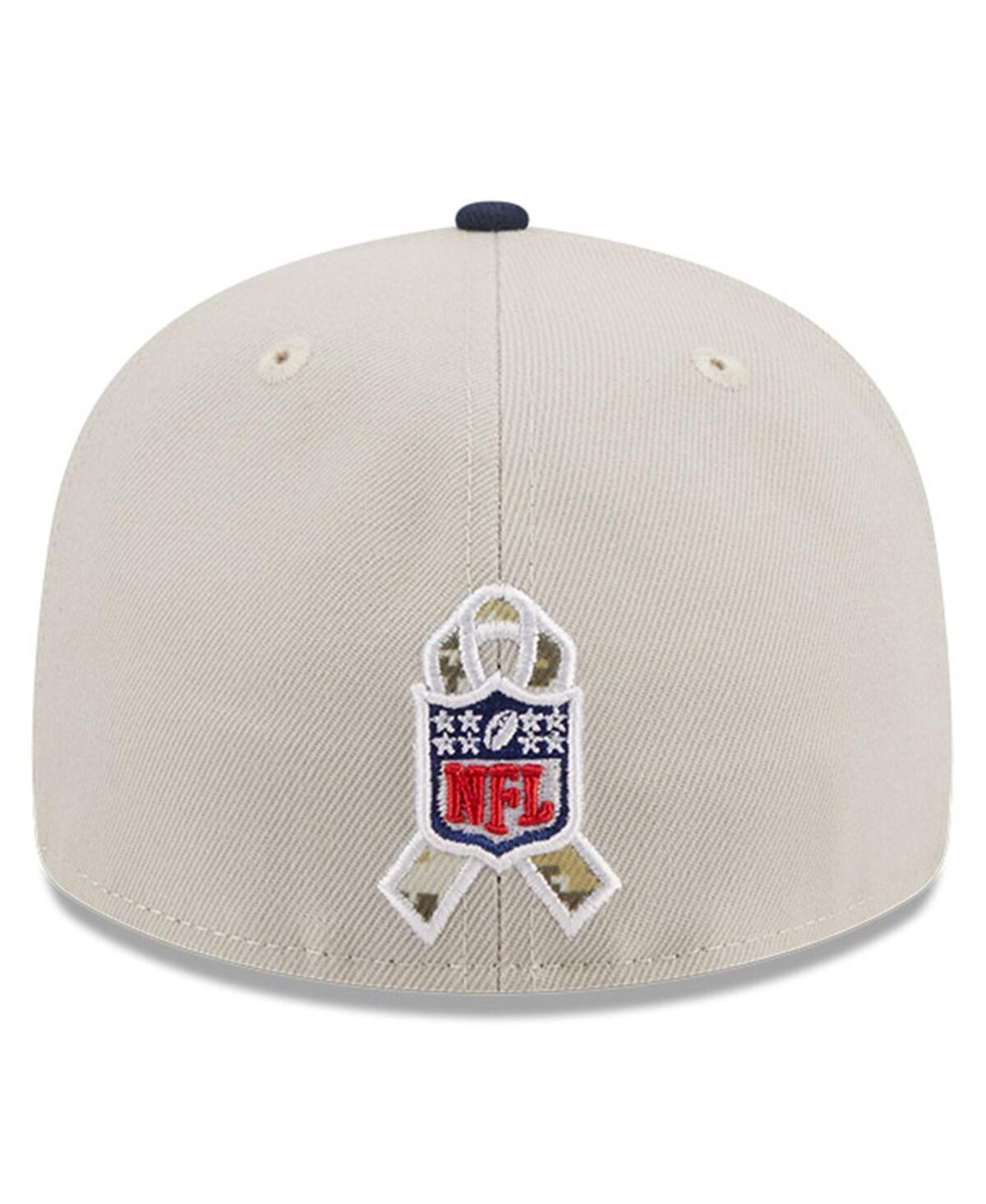 Men's New Era Navy New England Patriots 2023 Salute To Service Low Profile 59FIFTY Fitted Hat - Navy