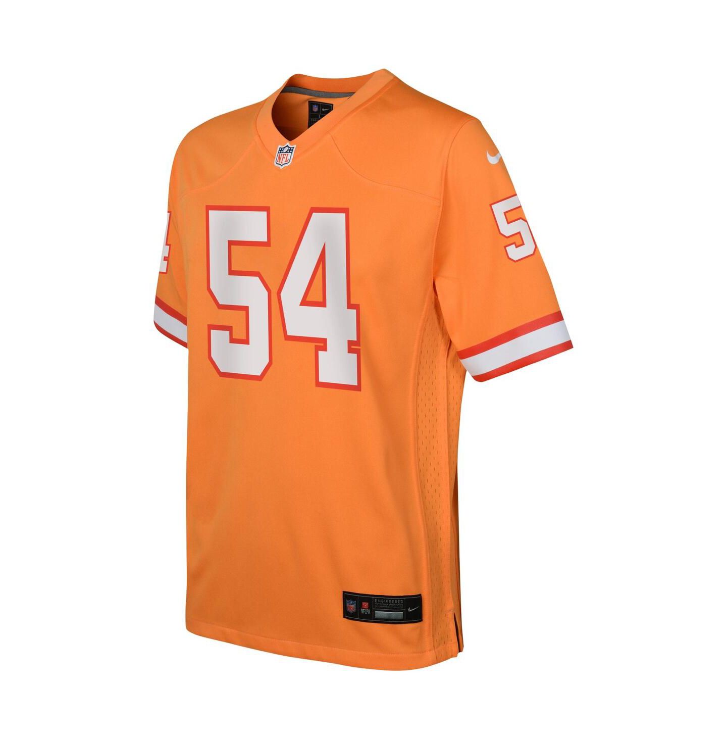 Детская игровая джерси Nike Lavonte David Tampa Bay Buccaneers, Orange — фото 3